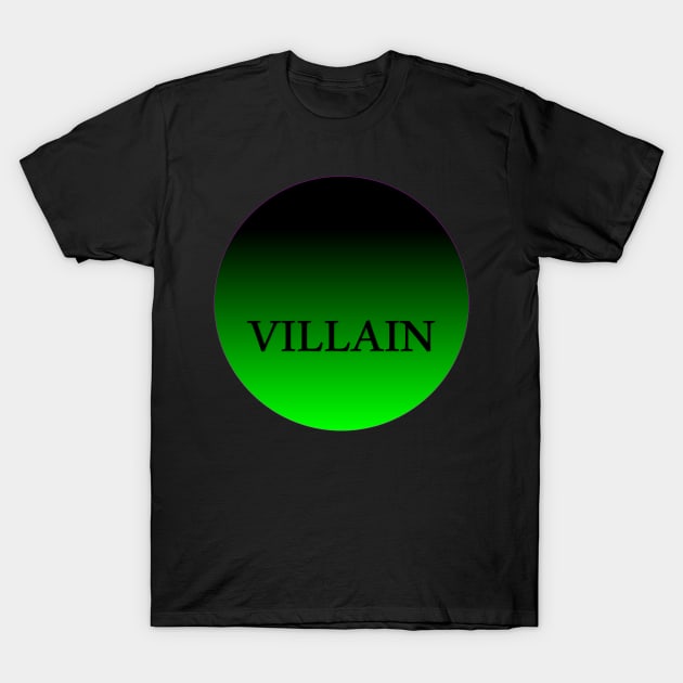 Villain T-Shirt by yayor